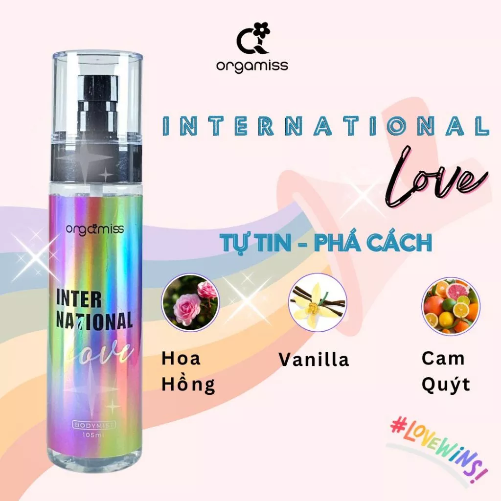Body Mist Nước Hoa Hữu Cơ Khử Mùi Nam Nữ ORGAMISS - Chai Xịt 105ML - Ảnh 8